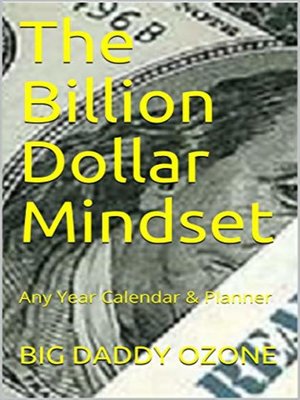 cover image of The Billion Dollar Mindset